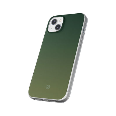 Green Lite Phone Case for iPhone - Shadow Moss Grain