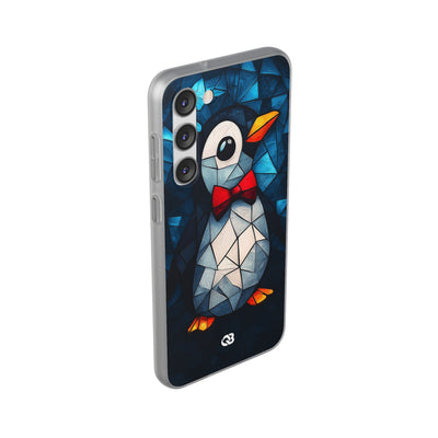 Mosaic Bowtie Penguin · Soft Phone Case for Samsung