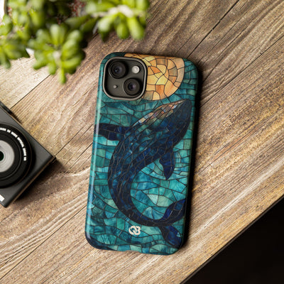 Stained Moon Whale · Tough Fundas para teléfono para iPhone