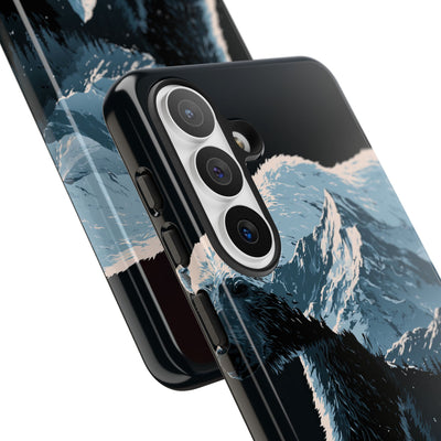 Nordic Arctic Bear · Tough Phone Case for Samsung · Black