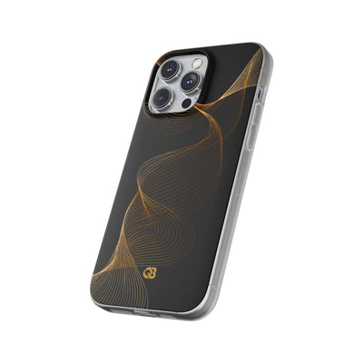 Gold Lite Phone Case for iPhone - Burnished Bronze Helix