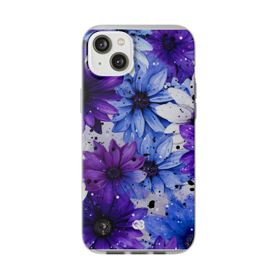 Ink Splatter Blooms · Soft Coque de téléphone pour iPhone