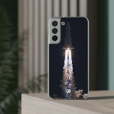 Obsidian Rocket Ascent · Soft Coque de téléphone pour Samsung