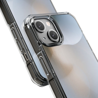 Optical Halo · Clear Impact Magnetic Phone Case for iPhone ·  Grey