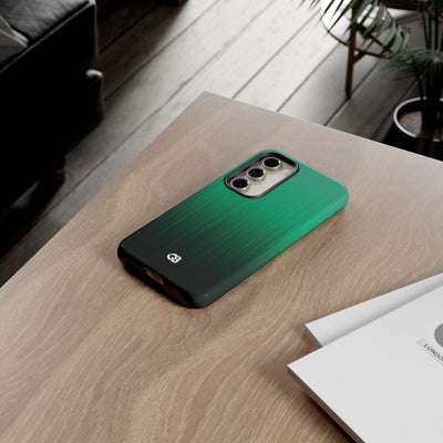 Emerald Cascade · Tough Phone Case for Samsung · Green