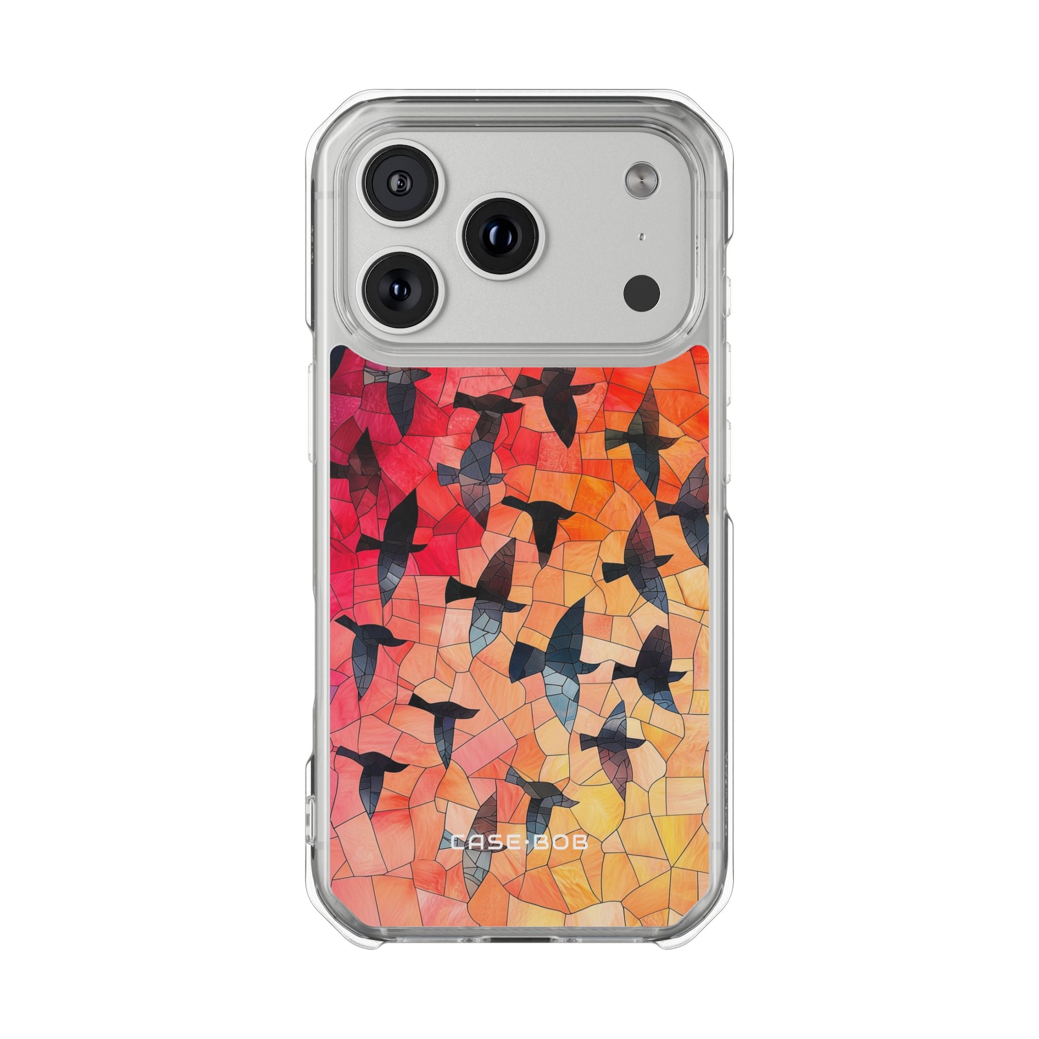 Bluebird Mosaic iPhone 17 Pro Case - Impact