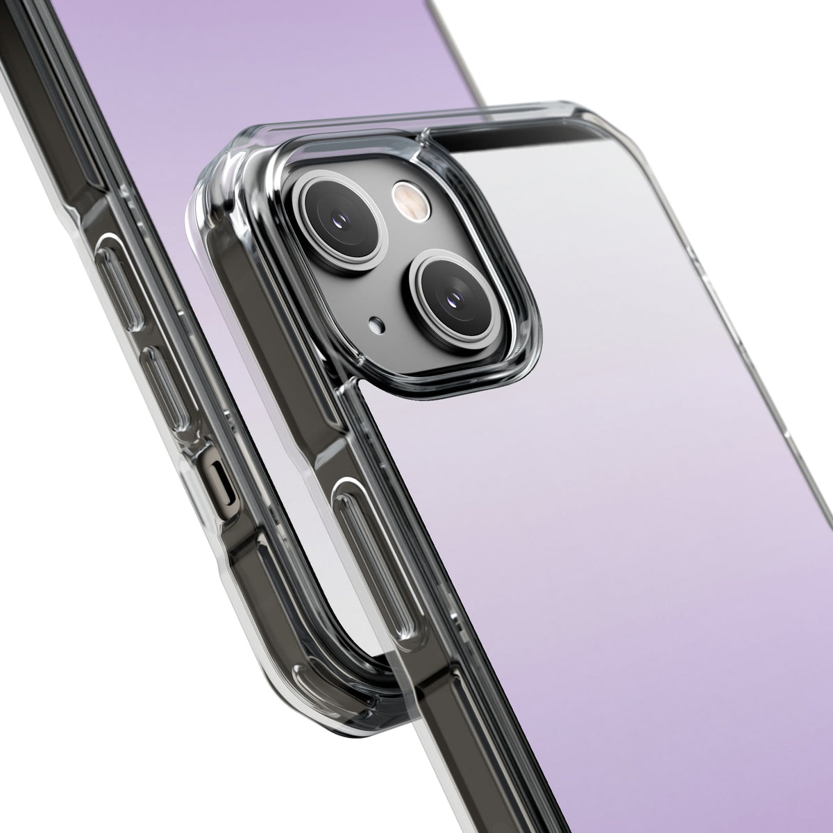 Soft Lilac · Clear Impact Magnetic Phone Case for iPhone · Purple