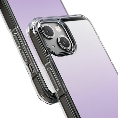 Soft Lilac · Clear Impact Magnetic Phone Case for iPhone · Purple