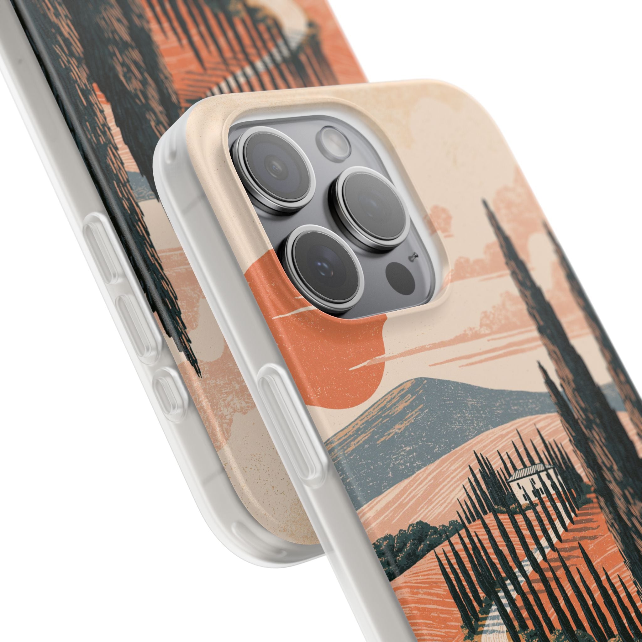 Orange Lite Phone Case for iPhone - Terracotta Ridge Trail