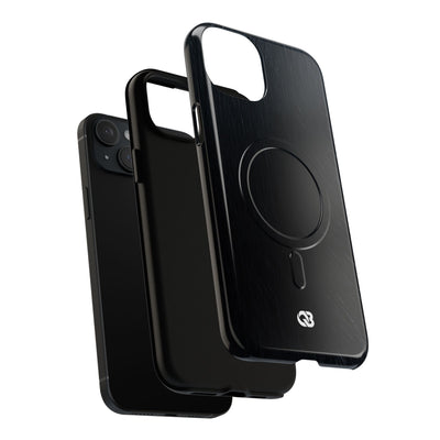 Brushed Obsidian Steel · Tough 2.0 Magnetic Phone Case for iPhone · Black