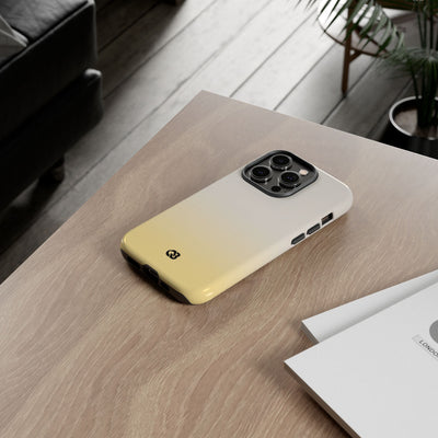Yellow Tough Phone Case for iPhone - Bleached Citron Haze