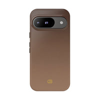 Brown Tough Phone Case for Google Pixel - Smoked Caramel Fade