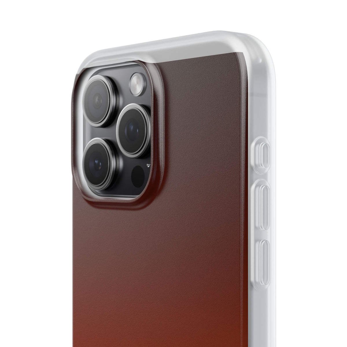 Burnt Amber Spectrum · Lite Phone Case for iPhone ·  Orange
