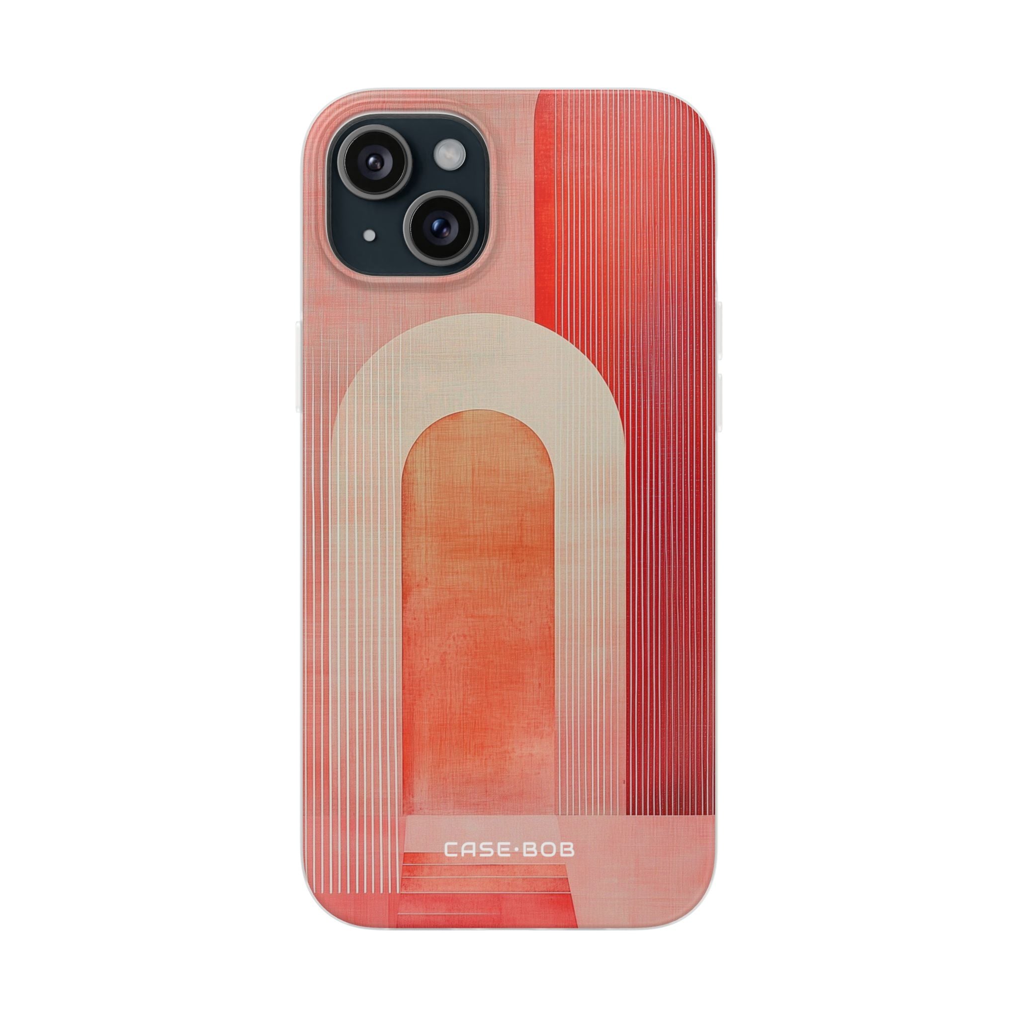 Crimson Arches iPhone 15 Plus Case - Soft