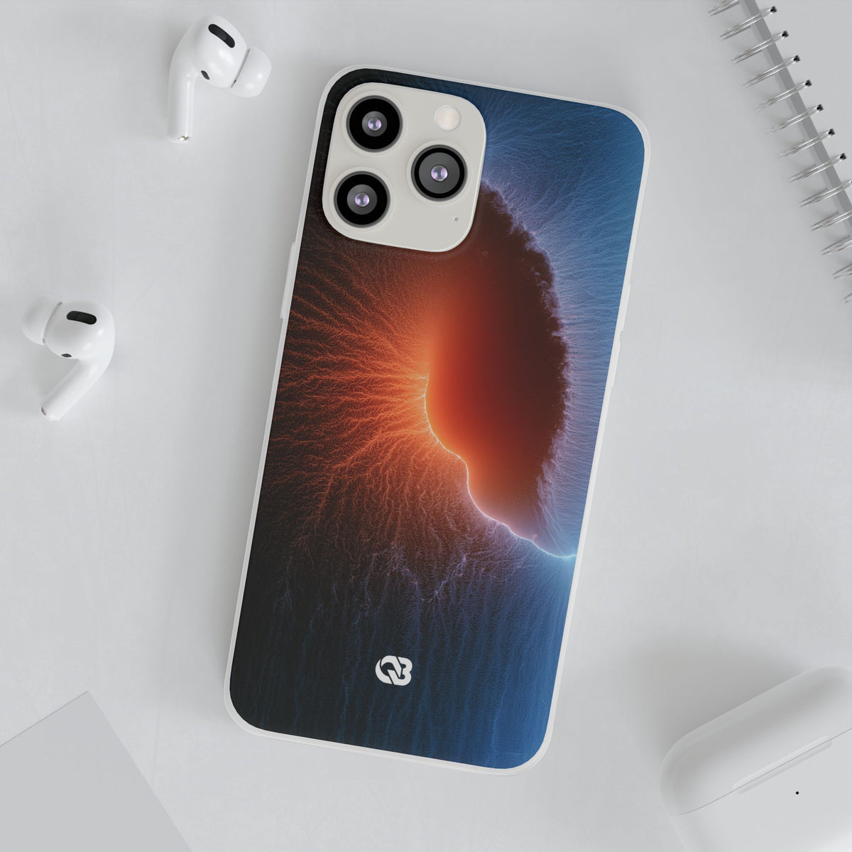 Thermal Aura Pulse · Lite Phone Case for iPhone ·  Blue
