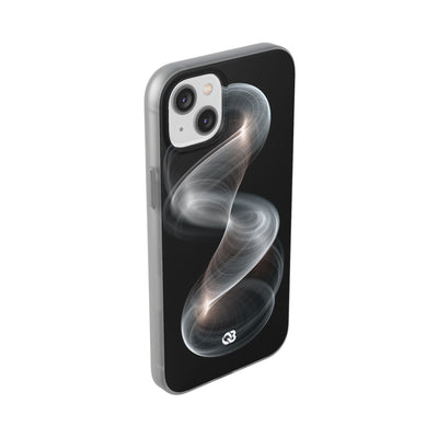 Luminous Vortex · Lite Phone Case for iPhone ·  Black