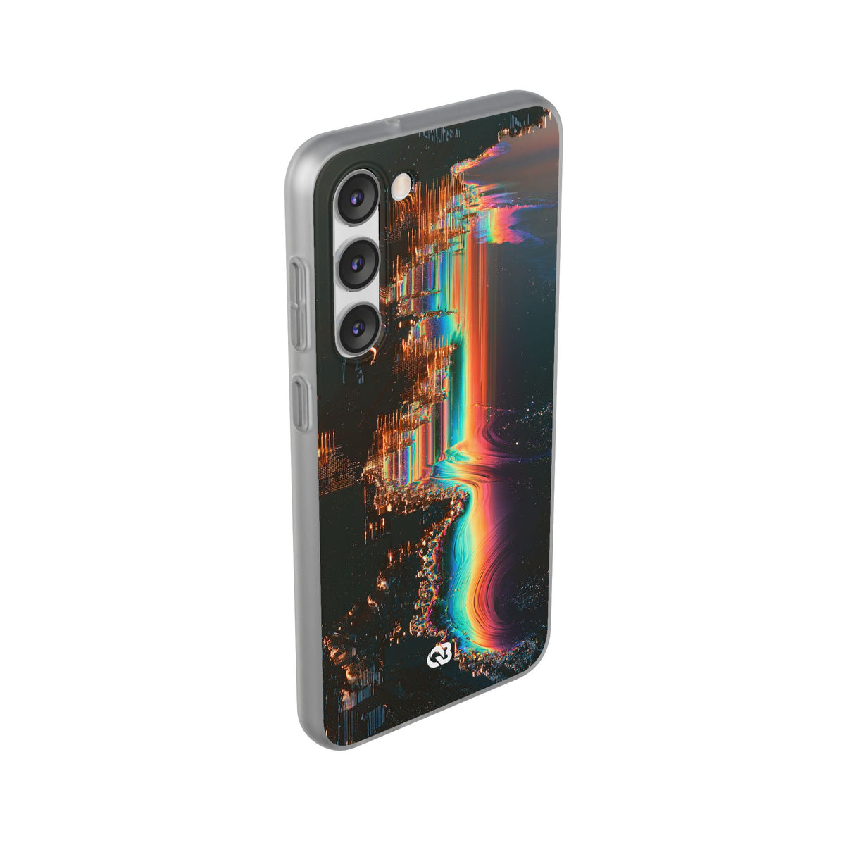 Prismatic Circuit · Lite Phone Case for Samsung · Black