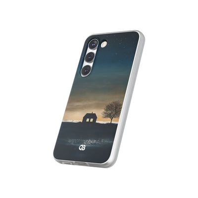 Midnight Cabin Glow · Soft Phone Case for Samsung