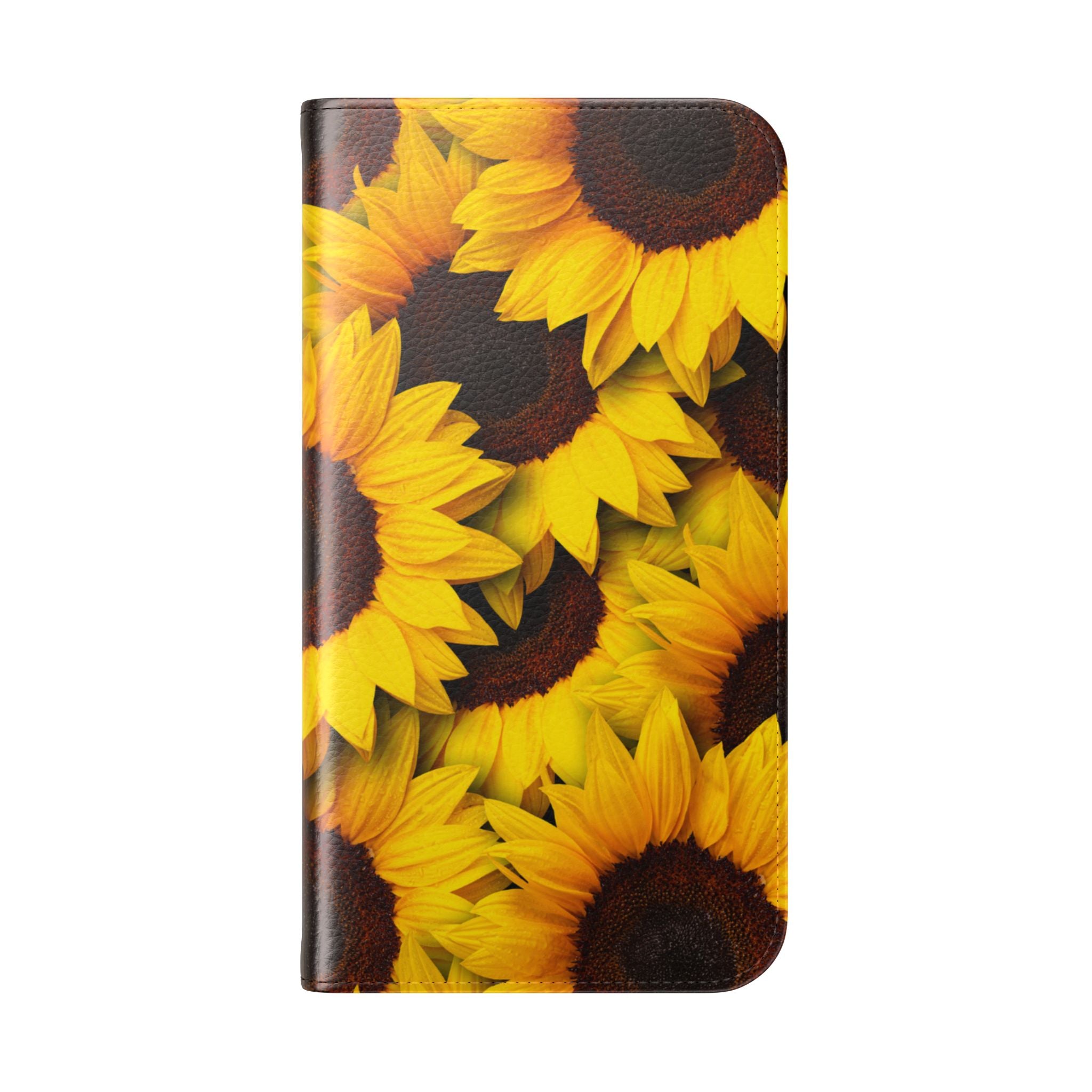 Zonnebloemstraling - iPhone 15 Pro Case - Portemonnee