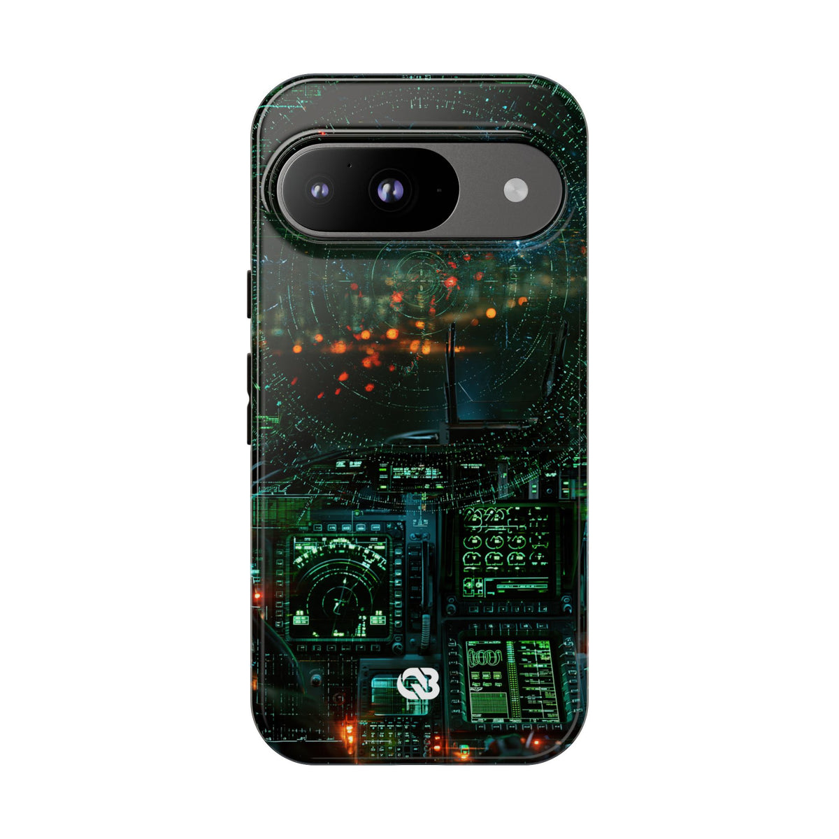Tactical Avionics HUD · Tough Phone Case for Pixel ·  Green