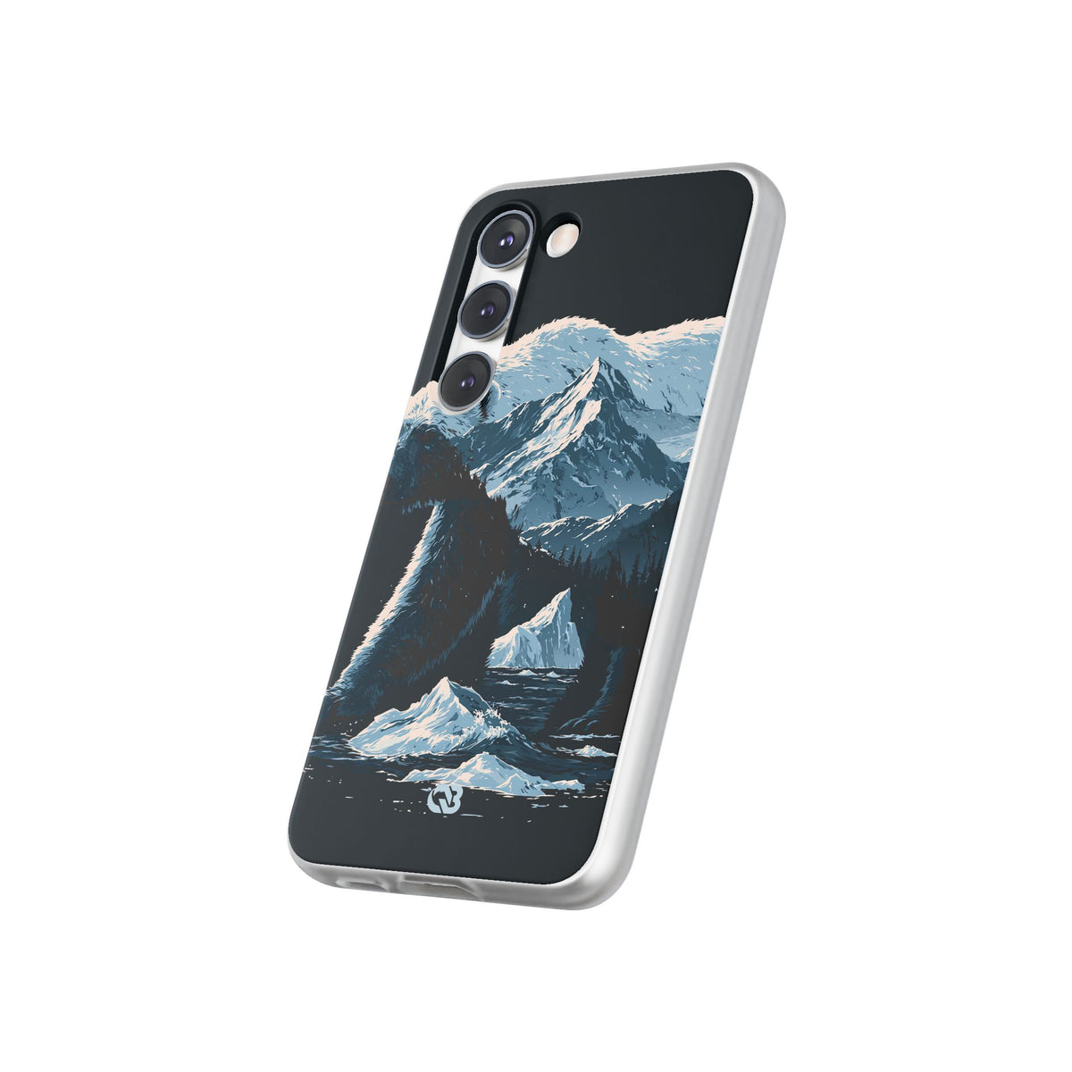 Nordic Arctic Bear · Lite Phone Case for Samsung · Black