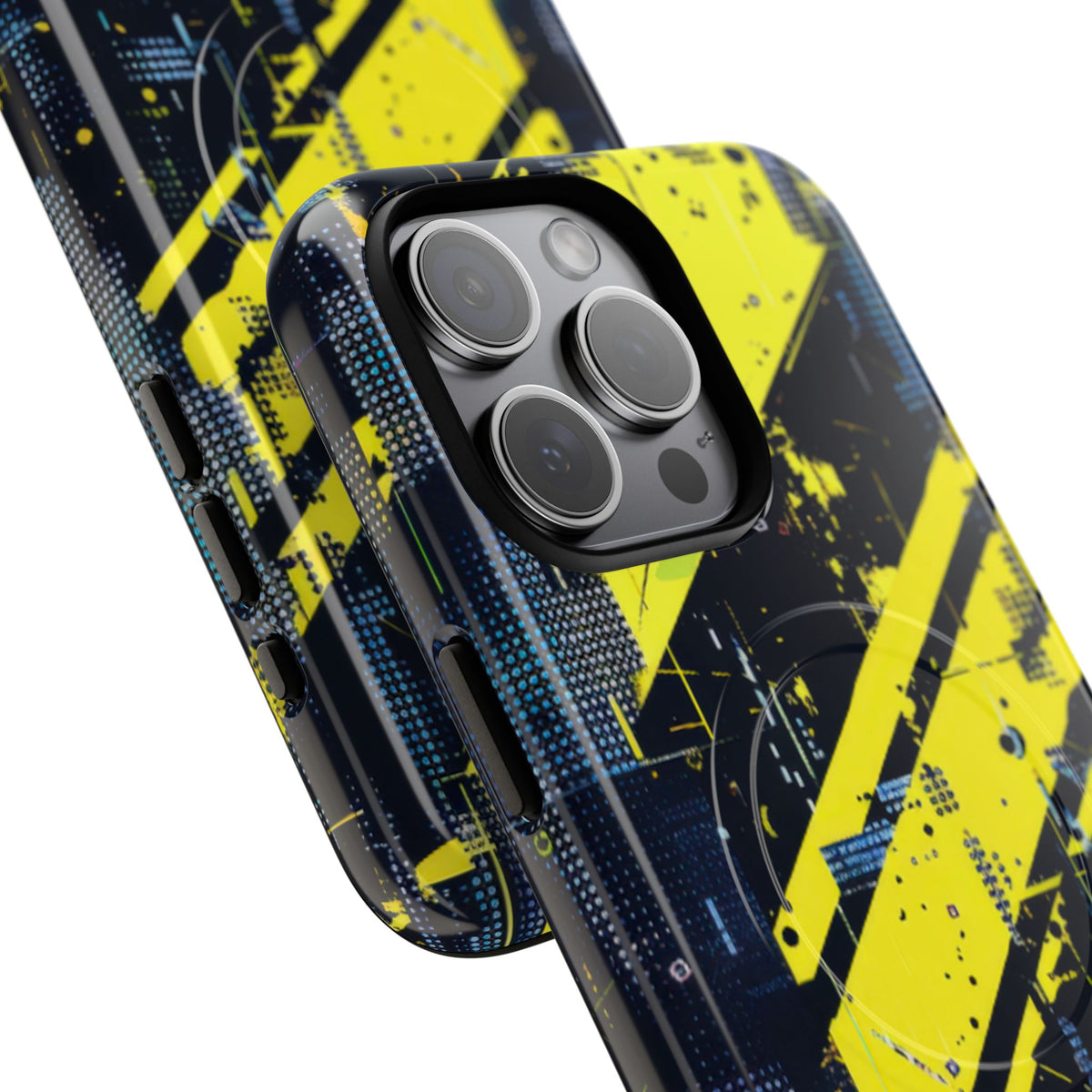 Acid Hazard · Tough 2.0 Magnetic Phone Case for iPhone · Yellow
