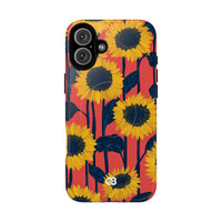 Solar Navy Bloom · Tough+ Case  · MagSafe