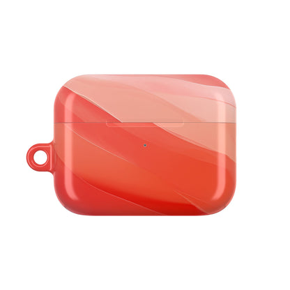 Wavy Coral Bands - AirPods Case