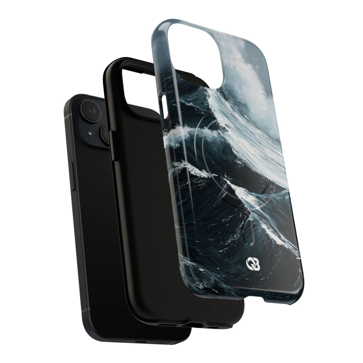 Nordic Swell · Tough 2.0 Magnetic Phone Case for iPhone · Blue