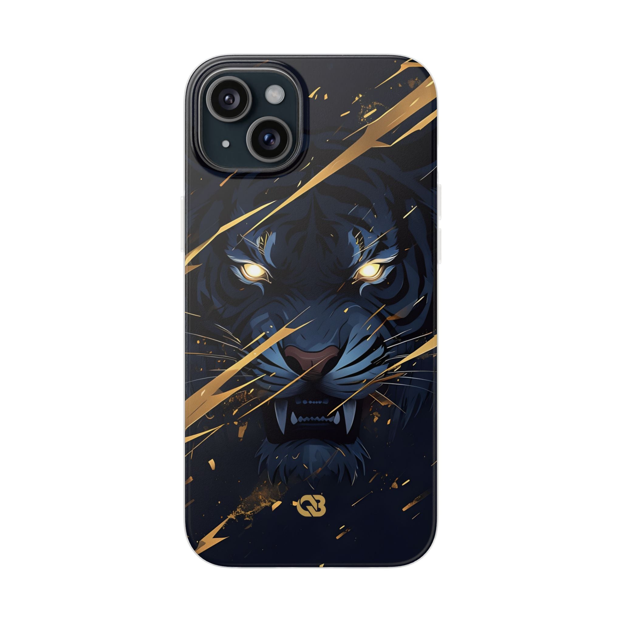 Obsidian Gold Predator · Soft Coque de téléphone pour iPhone