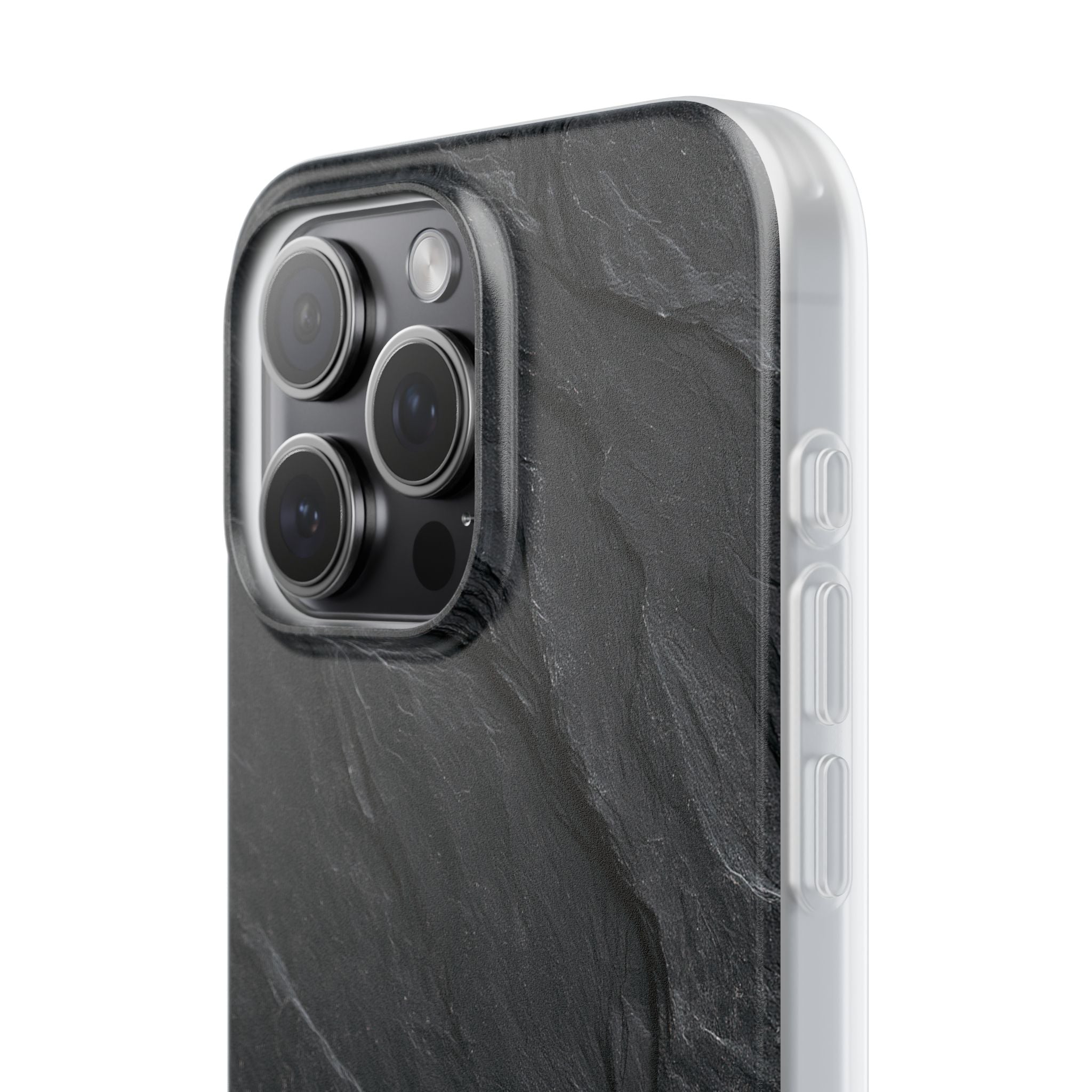 Black Lite Phone Case for iPhone - Midnight Slate Ridge