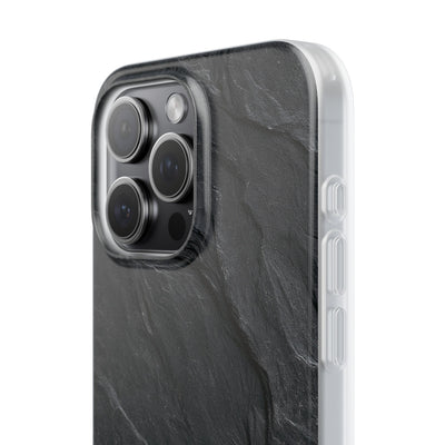 Black Lite Phone Case for iPhone - Midnight Slate Ridge