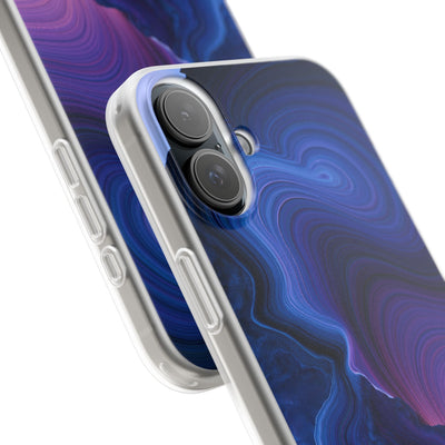 Radiant Strata · Lite Phone Case for iPhone ·  Blue