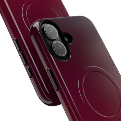 Red Tough 2.0 Magsafe Phone Case for iPhone - Deep Sangria Gradient