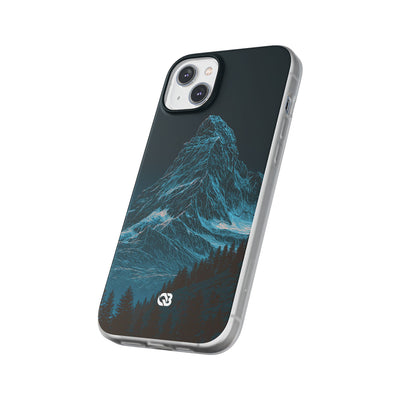 Glacial Alpine Peak · Lite Phone Case for iPhone ·  Blue