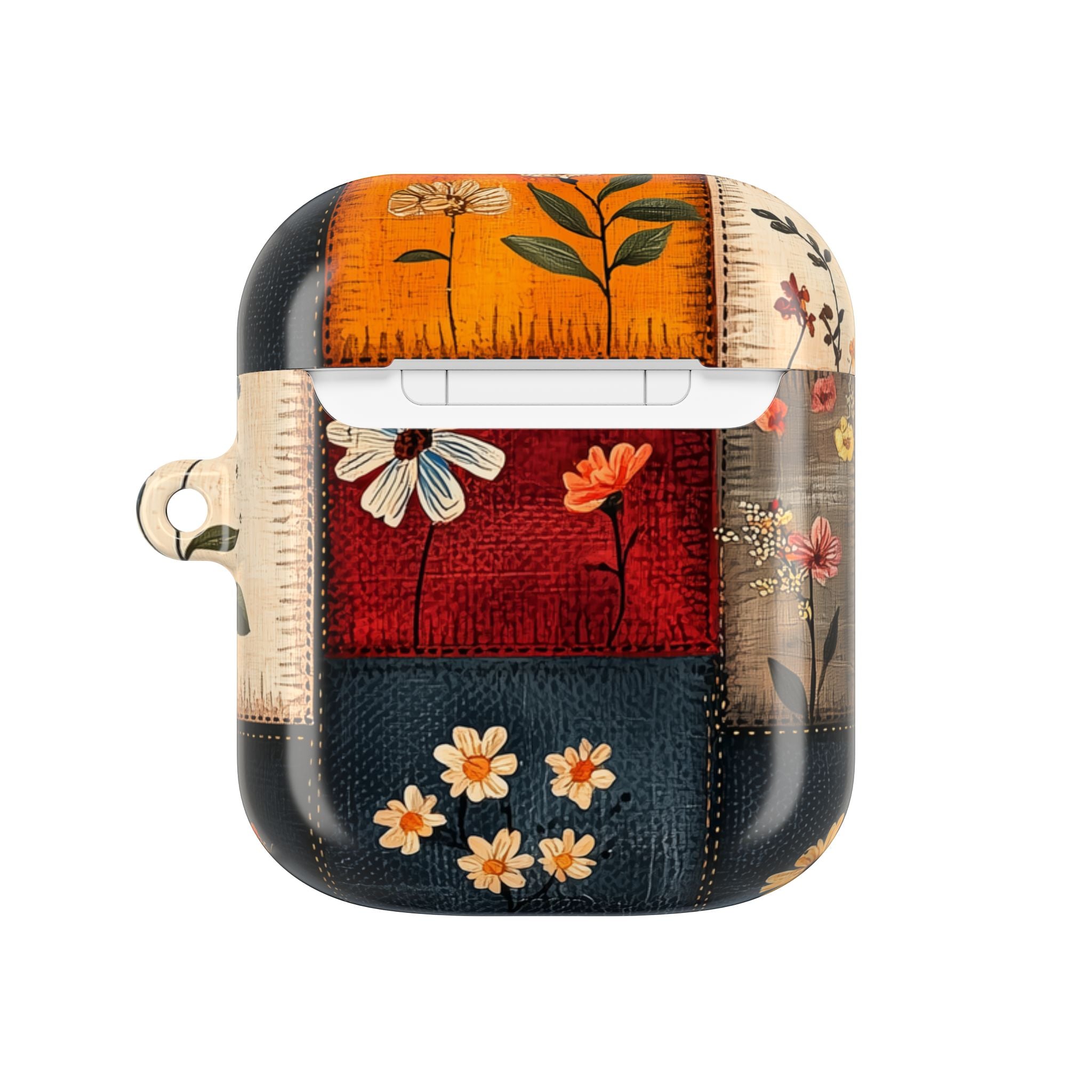 Patchwork Blooms - AirPods Case