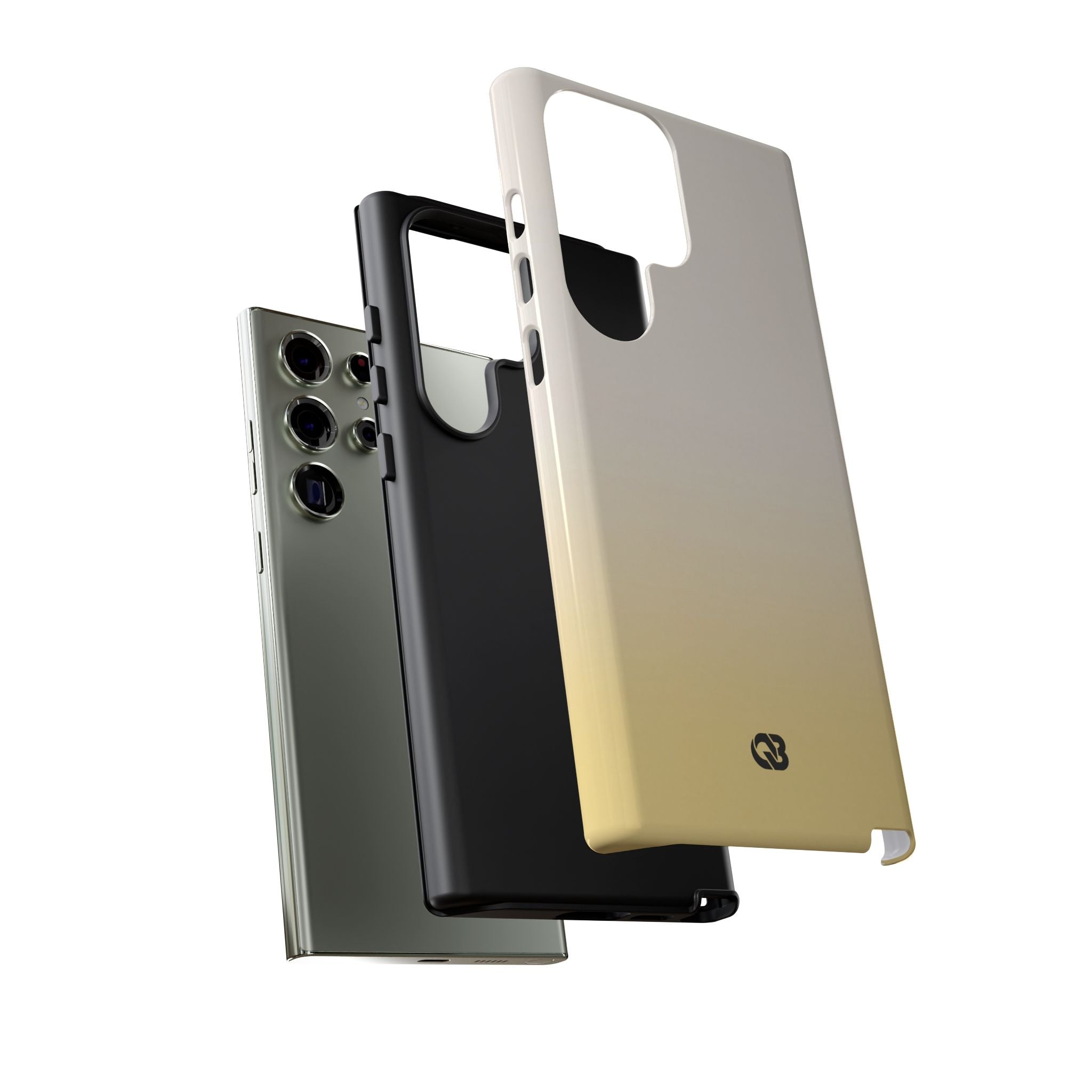 Yellow Tough Phone Case for Samsung - Bleached Citron Haze