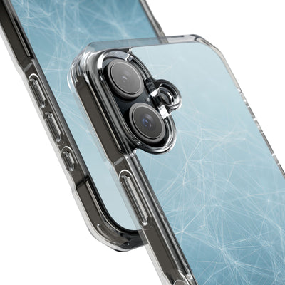 Teal Impact MagSafe Phone Case for iPhone - Arctic Digital Nexus