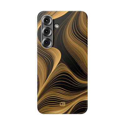 Gold Lite Phone Case for Samsung - Molten Copper Strands