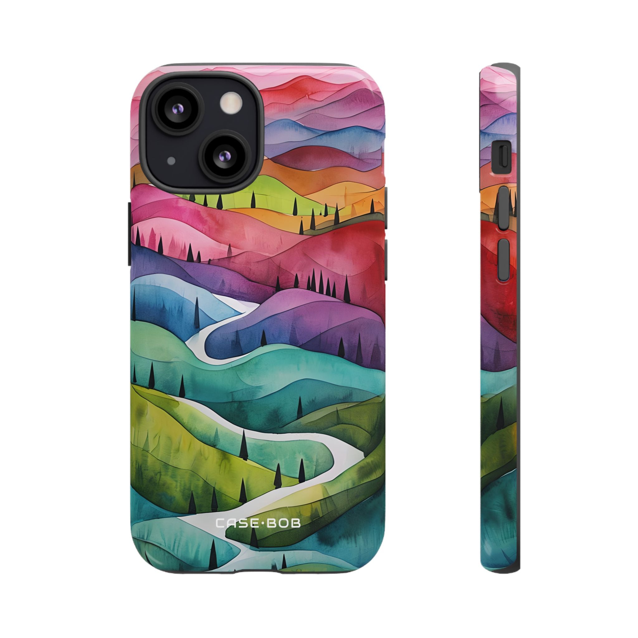 Winding Verdure iPhone 13 Mini Case - Tough