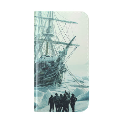 Jäädytetty Galleon - iPhone 16 Case - Lompakko