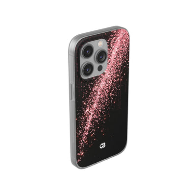 Rose Digital Cascade · Lite Phone Case for iPhone ·  Pink