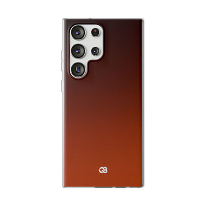 Orange Lite Phone Case for Samsung - Obsidian Ember Fade