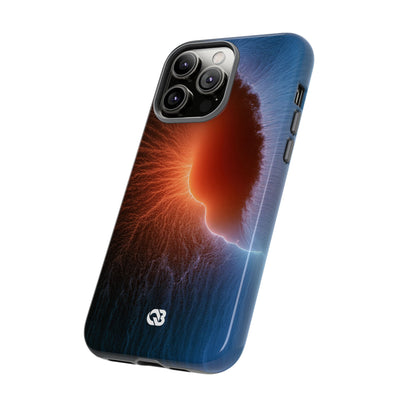 Thermal Aura Pulse · Tough Phone Case for iPhone · Blue