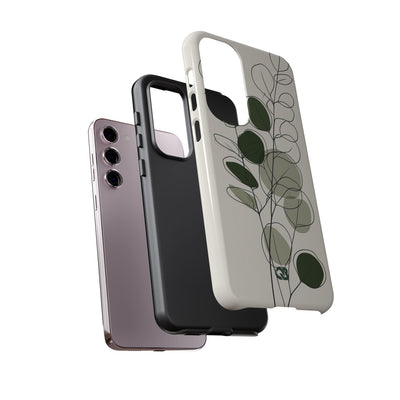 Eucalyptus Foliage Study · Tough Phone Case for Samsung · Green