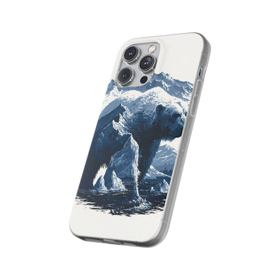 Fjord Summit Bear · Lite Phone Case for iPhone ·  Blue