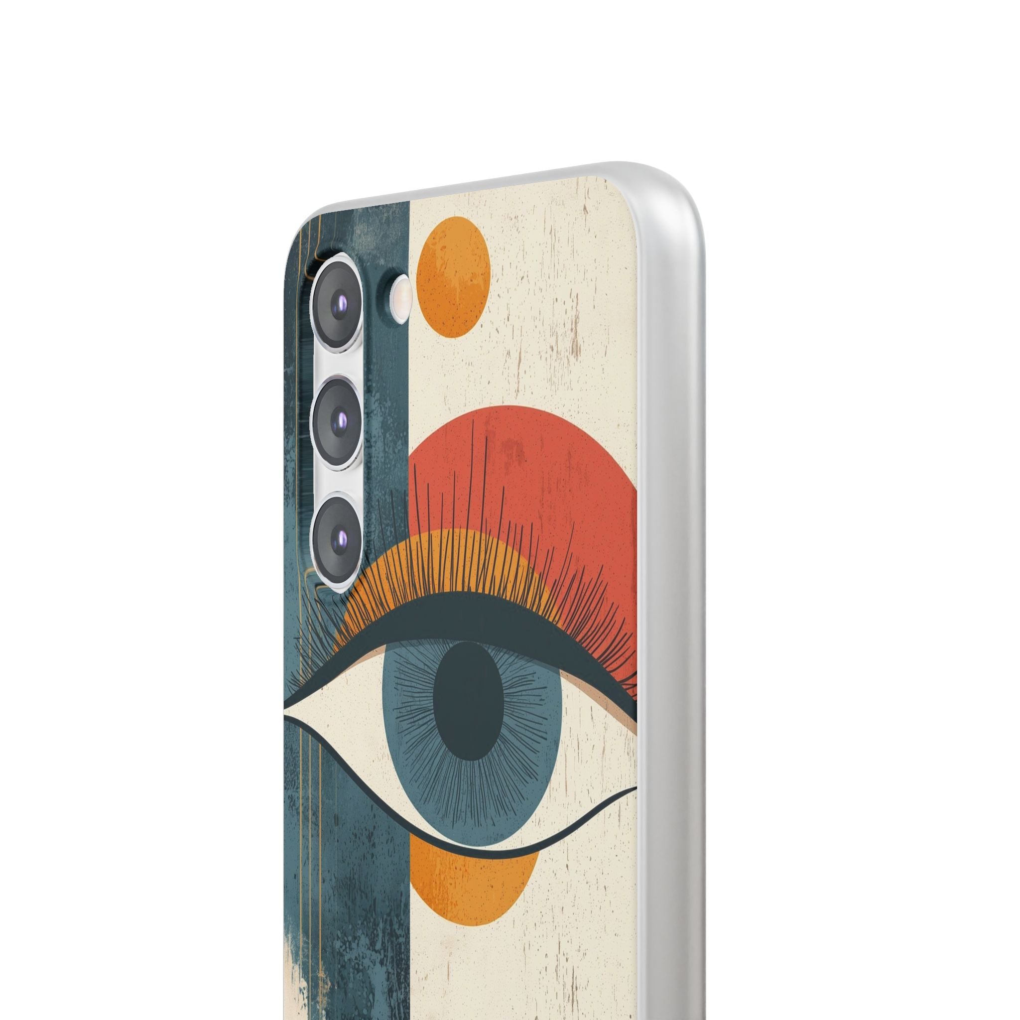 Distressed Azure Ocular · Soft Handyhülle für Samsung