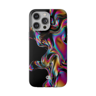 Purple Lite Phone Case for iPhone - Liquid Neon Chrome