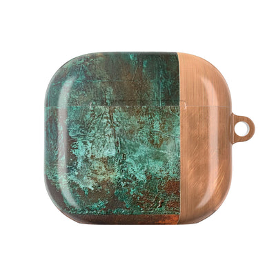 Oxidized Copper Patina · Hard Case for AirPods & AirPods Pro · Green