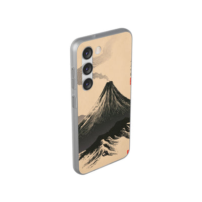 Beige Lite Phone Case for Samsung - Obsidian Ink Summit